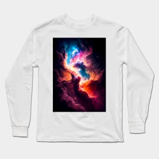 Chaos Enchants the Cosmos Long Sleeve T-Shirt